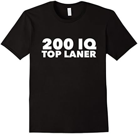 Mens 200 IQ Top Laner Large Black