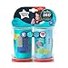 Tommee Tippee Easiflow 360° Spill-Proof Toddler Cup with Travel Lid, Whale & Crocodile, 12+ Months