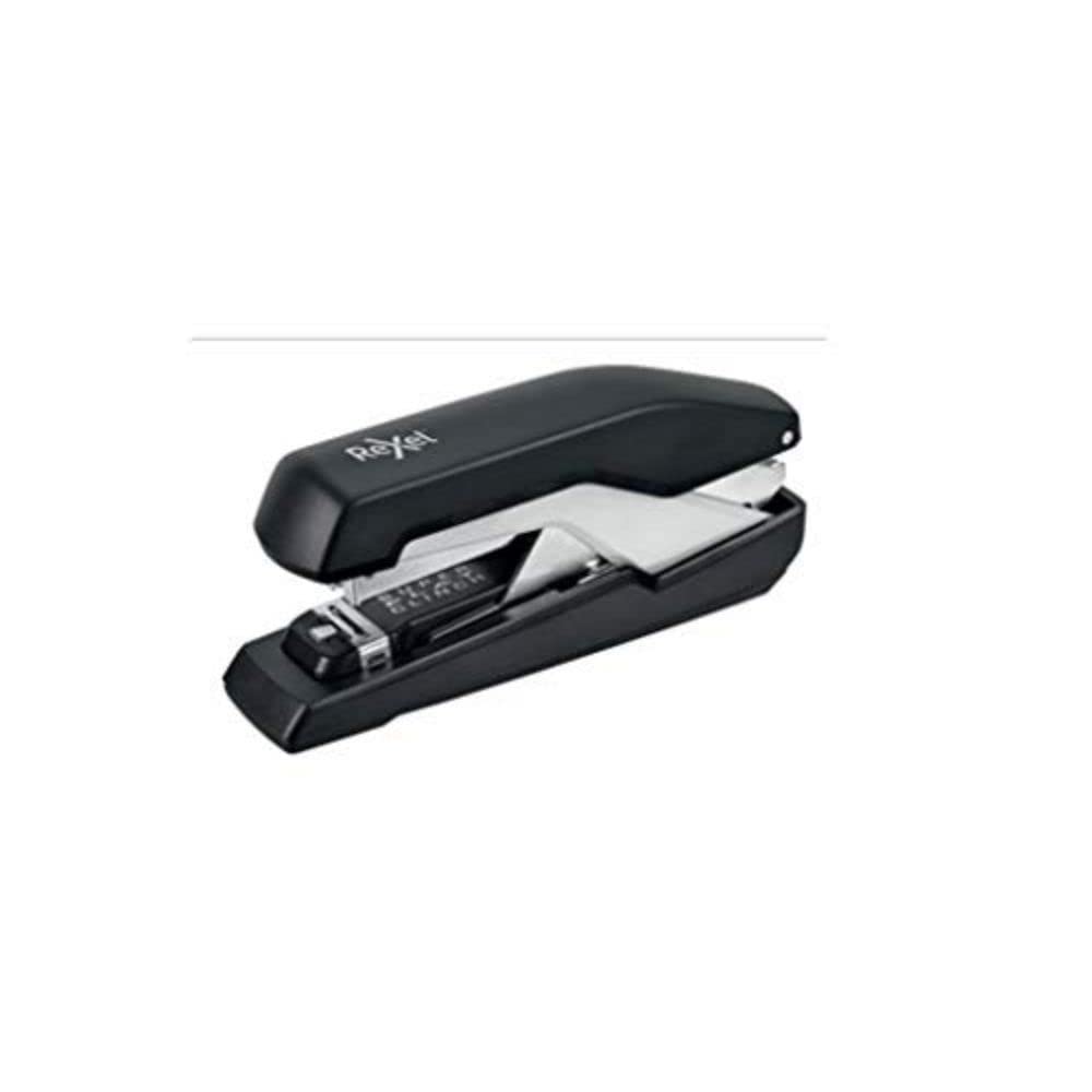 Rexel Supreme Omnipress SO60 Full Strip Stapler, 60 Sheet Capacity, Flat Clinch Stapling, Includes Staples, Metal Body, Black, 2115681