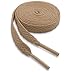 OrthoStep Flat Athletic Tan 36 inch Shoelaces 2 Pair Pack