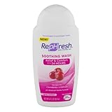 Rephresh Daily Intimate Care Soothing Wash Probiotic Cranberry Complex, 8.5 oz (Pack of 2)