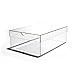 OnDisplay Luxury Acrylic Shoe Box - Clear Lucite Shoebox with Lid (Medium/Women's)