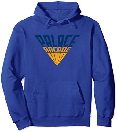 Unisex Palace Arcade Pullover Hoodie Small Royal Blue