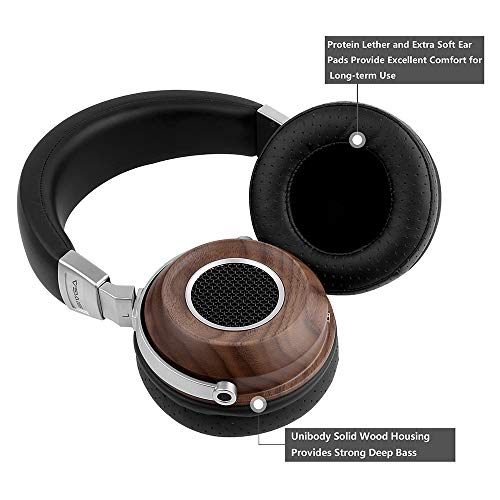 SIVGA SV007 Wooden BASS HIFI Stereo Noise Isoliation Over-ear Dynamic Wired  Headphone with Microphone - AliExpress Consumer Electronics