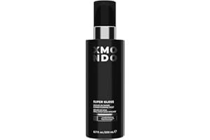 XMONDO Hair Super Gloss Leave-In Conditioning Mist – Weightless Shine, Frizz-Free Finish | Hydrates + Protects from Heat & UV