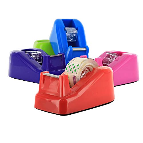 Emraw Mini Core Desktop Tape Dispenser with Tape Refills NonSlip Home
