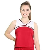 Danzcue Womens Classic Cheerleaders Uniform Shell Top
