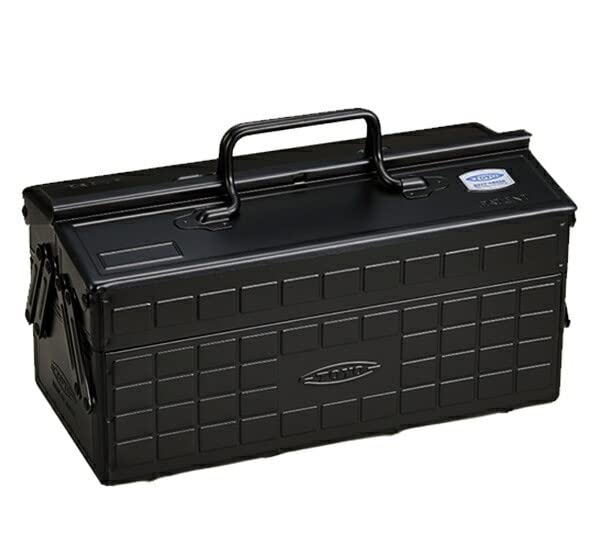Photo 1 of Toyo ST-350BK Color 2-Tier Tool Box, Black
