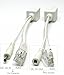PoE Texas POE-IO-135 | Passive PoE Injector and Splitter Kit with 1.35 mm x 3.5 mm DC Connector and 10/100 Ethernet Via RJ45