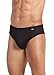 Jockey Men's Underwear Elance Bikini - 3 Pack, Black, S