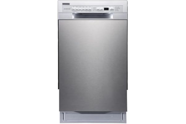 EdgeStar BIDW1802SS 18 Inch Wide 8 Place Setting Built-In Dishwasher
