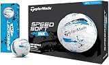 TaylorMade SpeedSoft Ink Blue Golf Ball 2024 view 2