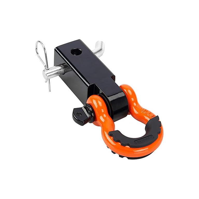 Shackle Hitch Receiver 2 inch with Hitch Pin, 41918 Lbs Break Strength