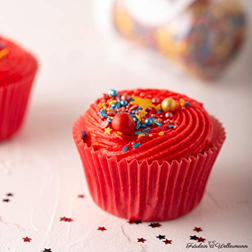 Super Streusel Superheld (90g) | Zuckerstreusel für Kuchen Kekse Torte uvm. | Alle Zutaten aus der EU | Streuselmix aus Hamburg bekannt aus TV & Print | Ohne AZO-Farbstoffe (90g) – Bild 5