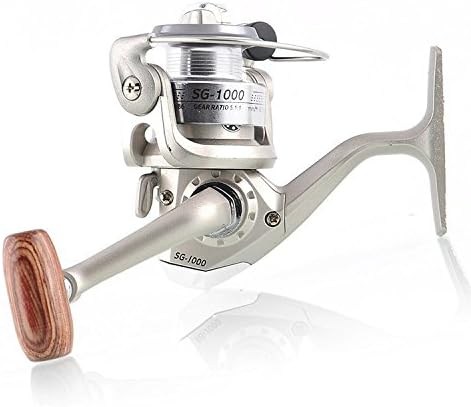 6 Bb Coil High Power Gear Spinning Spool Aluminum Fishing Reel Sg1000 - Silveer