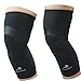 Knee Sleeves for Kids (1 Pair) Compression - Boys, Girls, Youth, Children Basketball Brace Support - Best to Strap & Wrap Knee Patella for Running, Football, Sports - CompressionZ
