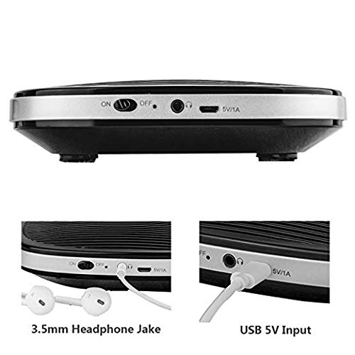 Sleep White Noise Machine, 20 Soothing Sounds, Sleep Aid Machine with Earphone Jack & 3 Timer Setting, Sound Therapy for Adult Baby Home Office Travel, USB Plug or Rechargeable Battery Powered