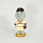San Francisco Giants Mascot 7" Collectable Ceramic Bobble Head NIB