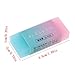 Ladaidra 2pc Soft Durable Flexible Cube Cute Colored Pencil Rubber Erasers For School Kids