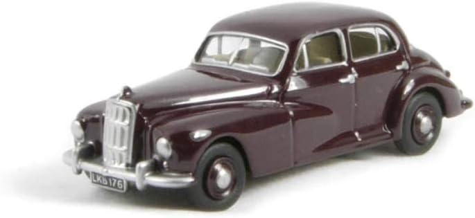 Oxford Diecast 1:76 Maroon Morris Six Collectable model 76MS001, Small
