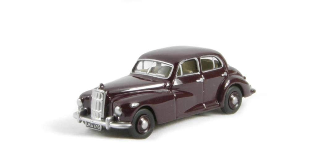 Oxford Diecast 1:76 Maroon Morris Six Collectable model 76MS001