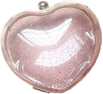 Flada Women's Clear Clutch Evening Handbag Purse Transparent Acrylic Crossbody Bag