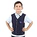 Fun and Function – Weighted Vest for Kids – Sensory Compression Vest for Kids - Provides Soothing Weight - Weighted Vest for Kids with Sensory Issues – Blue – Medium