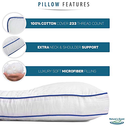 Nature's Guest Adjustable Cervical Pillow, Better Than Memory Foam
