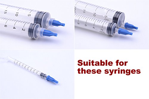 pranovo 100 pcs Caps for Feeding Syringe Medicine Dropper Oral Feeder Pill Tablet Baby Animals