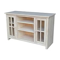 International Concepts TV Stand with 2 Doors and Two Shelf