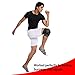 BERTER Knee Brace Men Women - Compression Sleeve Non-Slip Running, Hiking, Soccer, Basketball Meniscus Tear Arthritis ACL Single Wrap (Silicone Gel, Small)