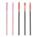 NUOLUX Mascara Brush,50pcs Disposable Silicone Mascara Wands Brush Set