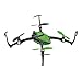 Dromida Verso Ready-To-Fly Radio Controlled Electric-Powered Inversion Drone with Radio System, Batteries and Charger (Green)