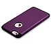 ULAK iPhone 6 Plus Case, iPhone 6S Plus Case,Thin Dual Layer Soft Silicone Skin Hard Back Cover Anti Scratches Bumper Protective Case for Apple iPhone 6 Plus/6S Plus 5.5 inch, Deep Purple