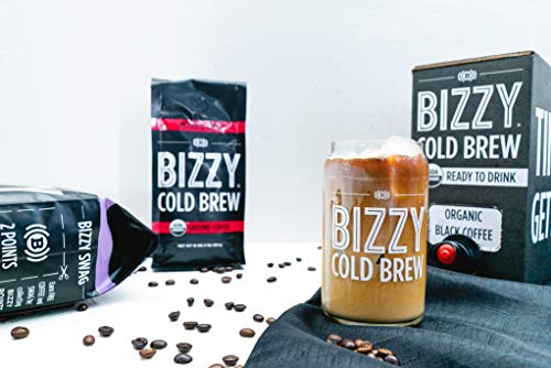 Bizzy Organic Cold Brew Coffee | Ready-to-Drink | 128 fl oz Bag-in-box | Coffee on Tap - Thumbnail 7