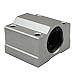 4Pcs SCS12UU Linear Motion Ball Bearing Slide Unit Bushing, Closed Type,LM12UU, ID 12mm/0.47'', 36mm/1.42'', Metric/Inch