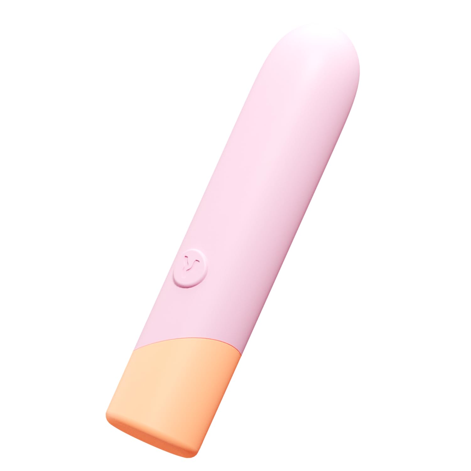 VUSH Peachy Bullet Vibrator – Mini Vibrators Bullet Sex Toy for Women, Compact Lipstick Vibrator, Rechargeable, Silent & Discreet Sex Toys, 100% Waterproof Vaginal Vibrators Small Personal Massager