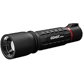 COAST XP11R Rechargeable Dual Power LED Flashlight, 3000 Lumens, Black