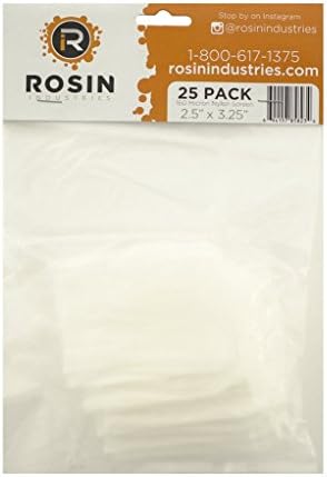 Rosin Industries 160 Micron Nylon Screen Press Bag (25 Pack)