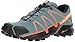 Salomon Men's Speedcross 4 Trail Runner, North Atlantic/Black/Scarlet Ibis, 10 M US