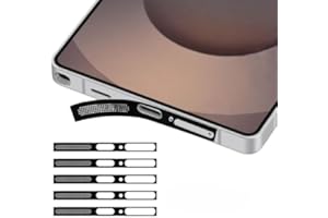 5PCS Metal Speaker Mesh Dust Cover for Galaxy S26 Ultra 5G Anti Dust Films Adhesive (Black)