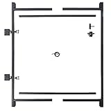 Adjust-A-Gate Steel Frame Gate Building Kit (60"-96" wide openings, 5' - 6' high fence)