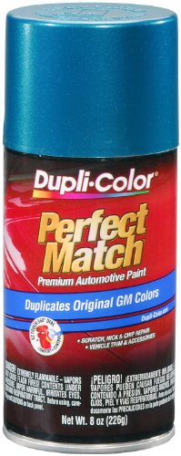 Dupli-Color EBGM04407 Bright Aqua Metallic General Motors Exact-Match Automotive Paint - 8 oz. Aerosol