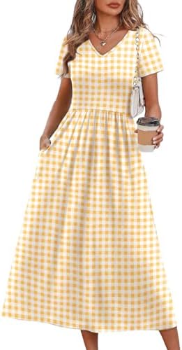 WIHOLL Summer Dresses for Women Beach Vacation Clothes Cruise Resort Wear Outfits 2026 Sun Dress Flowy Midi Maxi Dresses for Seniors Sundresses Spring Dresses Beige Gingham S at Amazon Women's Clothing store WIHOLL Summer Dresses for Women Beach Vacation Clothes Cruise Resort Wear Outfits 2026 Sun Dress Flowy Midi Maxi Dresses for Seniors Sundresses Spring Dresses Beige Gingham S at Amazon Women's Clothing store
