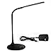 LED Desk Lamp, iXCC 360 Degree Rotatable Eye-Caring Table Lamp, Dimmable LED Lamp, Office Lamp (Touch Control, 3 Color Modes) - Black
