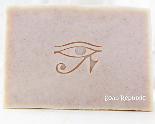 SoapRepublic 'Eye of Horus' 25x25mm Acrylic Soap Stamp/Cookie Stamp/Clay Stamp (20mm Thick acylic Stamp)