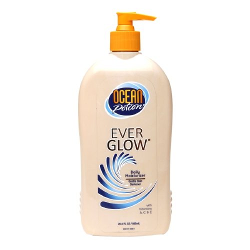 Ocean Potion Suncare Everglow Daily Moisturizer with Gentle Skin Darkener 20 fl oz (591 ml)