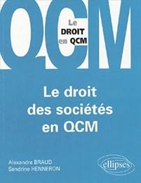 Le  droit des sociétés en QCM