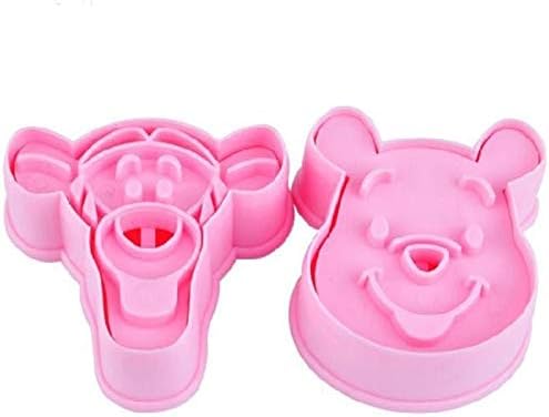 Fondant Cutters - 1pcs winnie of pooh&tiger pnger cake cookie mold cutter fondant baking tool biscuit cartoon biscuit mould baking tools