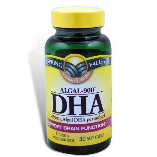 Spring Valley - ALGAL-900, DHA 450 mg, 30 Softgels by Spring Valley